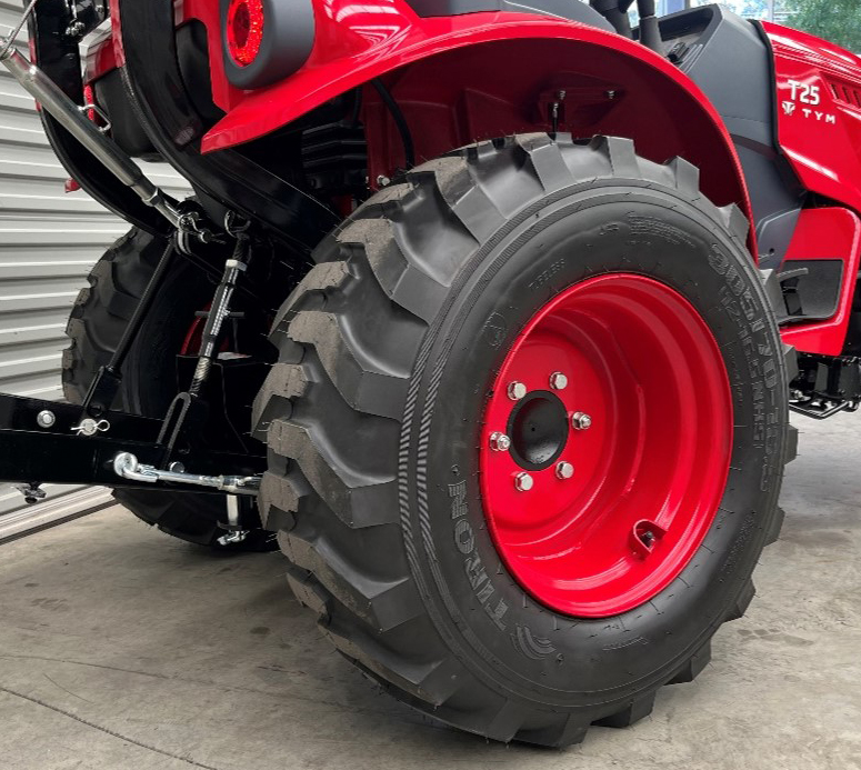 TYM T25 Rear Tyres (Click to enlarge) TYM T25 Rear Tyres